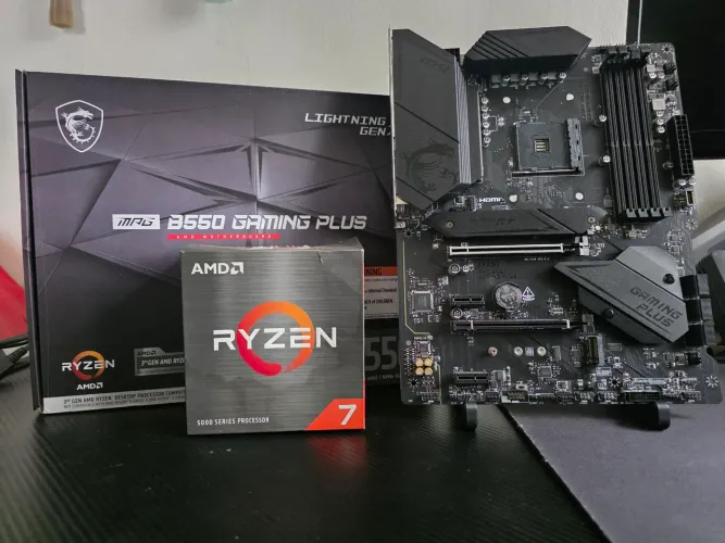 Kit Upgrade Ryzen 7 5700x B550 MSI Gaming Plus