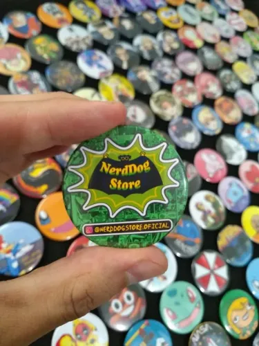 Bottons (Broches) - Campanha Política Candidatos Button Político Eleição - NerdDog Store
