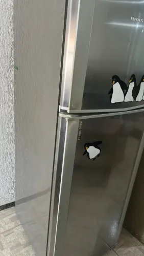Geladeira Brastemp queimada