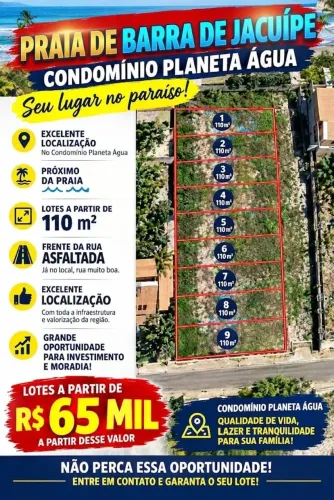 Lotes Barra de Jacuípe