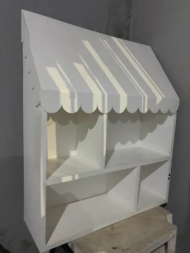 Mini casinha infantil (porta livros/brinquedos)