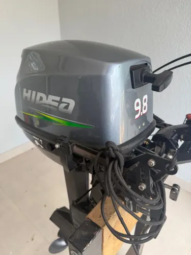 Motor Hidea 9.8HP pronto para caiaque