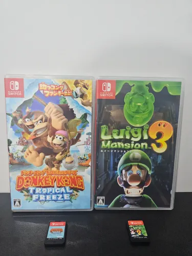Dois jogos para Nintendo Switch 