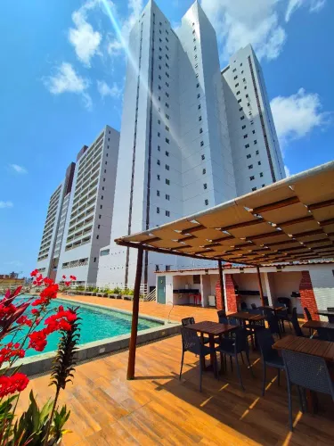 Apartamento nos bancários 16° andar, 4qtos, 94m²+2vagas e lazer