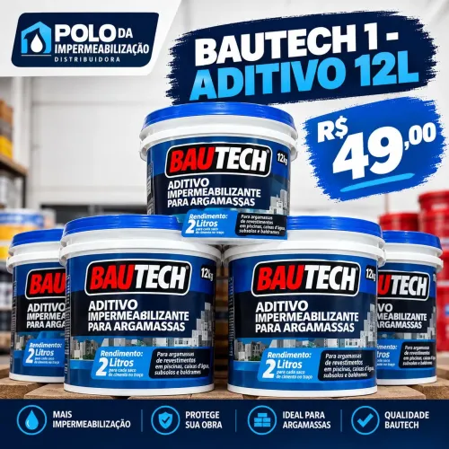 Bautech aditivo impermeabilizante 12L