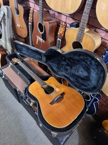 Violão Takamine Japonês Gb7ce ct4bii regulado com hardcase ANALISO TROCAS