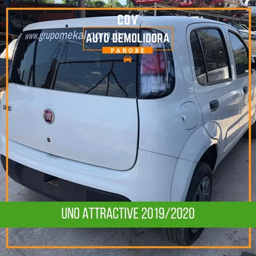 Sucata Fiat Uno Attractive 2019/2020 para venda de peças