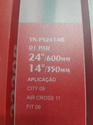 Palheta especifica City 09 air Cross 11