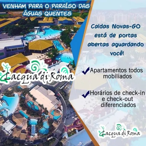 Apto no Lacqua di Roma II @ Caldas Novas 