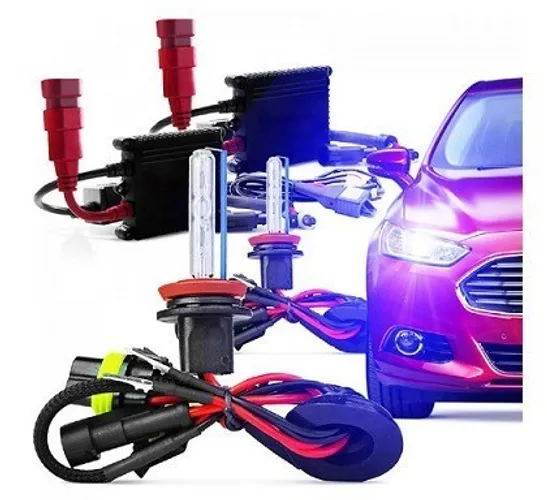 Kit Par Lâmpadas Automotivas Xenon 8000k Tiger Auto H7