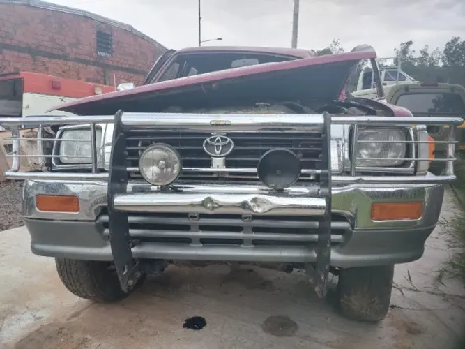 Quebra Mato Dianteiro Hilux SR5 1998 Cromado 