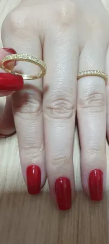 Aparador de Alianças meia aliança