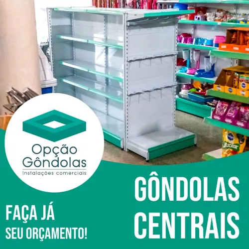 Gôndolas Centrais Novas