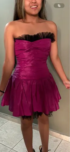 Vendo vestido pink curto