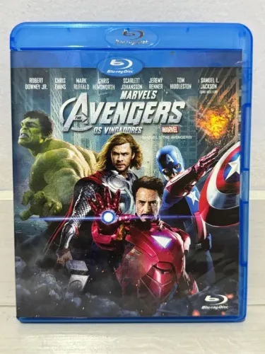 Bluray Os Vingadores Heróis The Avengers Original Marvel Dublado BR