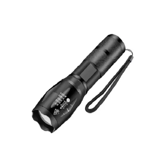 Lanterna led alto brilho ao ar livre recarregável ótimo zoom t6