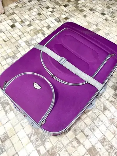 Mala grande de viagem avião equipagem bagagem