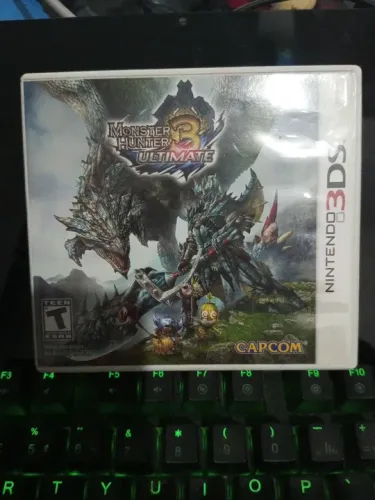 Monster Hunter 3 ultimate Nintendo 3ds jogo game americano