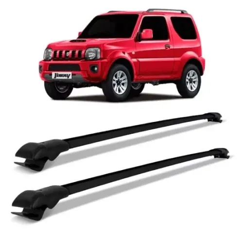 Travessa aluminio jimny suzuki larga preto