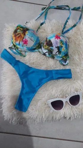Biquine azul