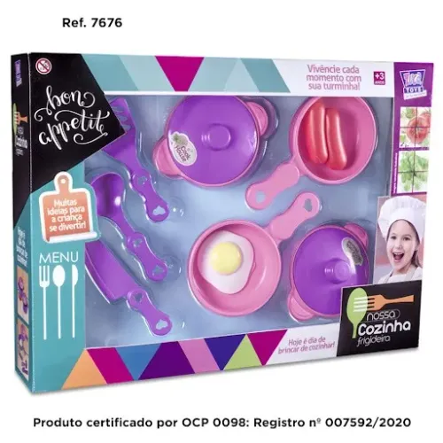 Kit Nossa Cozinha C/9 Pçs