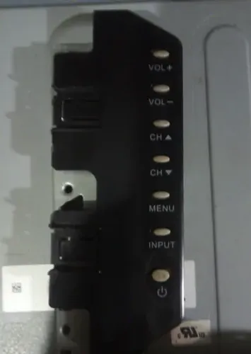 Botão de Comando Power Off On tv AOC 32 polegadas
