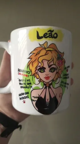 Caneca Leão - Personalizada e Divertida