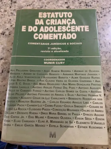Livro Estatuto da Criança e do Adolescente Comentado