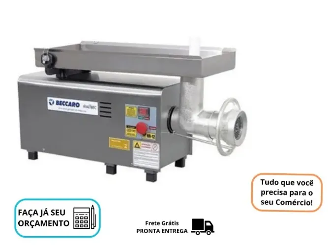 Moedor de Carne Boca 22 Beccaro Novo