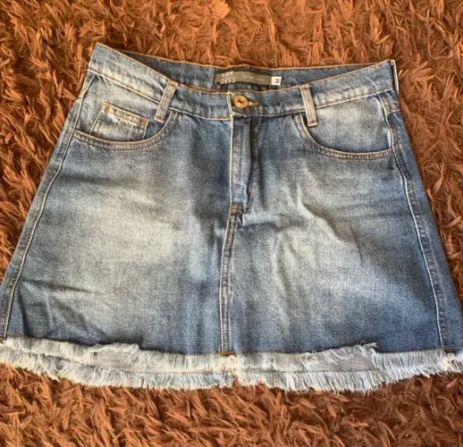 Saia jeans