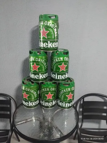 Decoracao - Barril 5l Heinekein