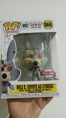 Funko Pop! Wile E. Coyote como Ciborgue - Edição Especial