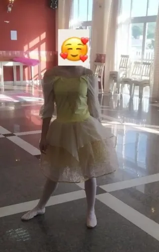 Vestido princesa balé