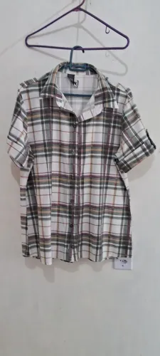 Camisa xadrez feminina