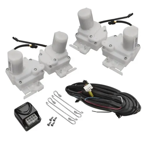 KIT TRAVA ELETRICA 4P CLIO 00>13 SANDERO LOGAN >14