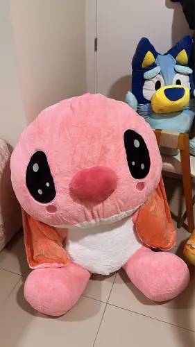 Pelúcia Angel Gigante, 120cm, nova