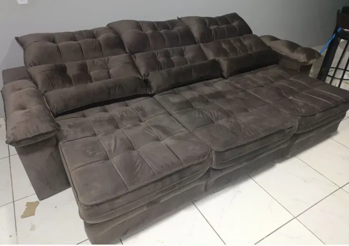 Sofá retrátil reclinável topázio 2,90 
