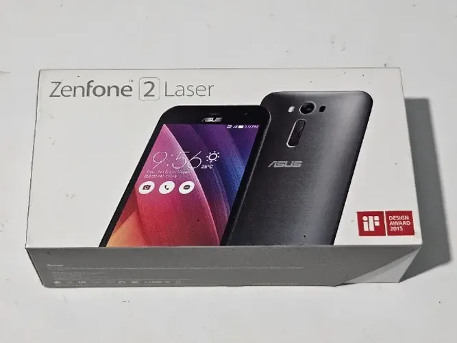 Caixa Smartphone Asus Zenfone 2 Laser em ótimo estado com manuais