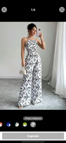 Macacão Feminino longo