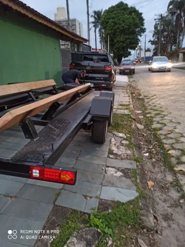 CARRETA MULT USO LANCHAS ATÉ 26 PÉS VEÍCULOS BOBCAT  E OUTROS, (BARATO DEMAIS)A/c TROCAS .