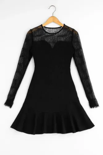 Vestido Rosa chá Preto