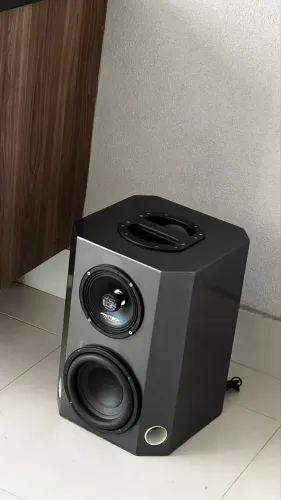Caixa sub 8 e full range 6