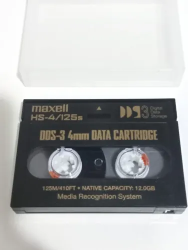Fita Dat Maxell DDS3 12GB HS4/125S 4MM - Nova -