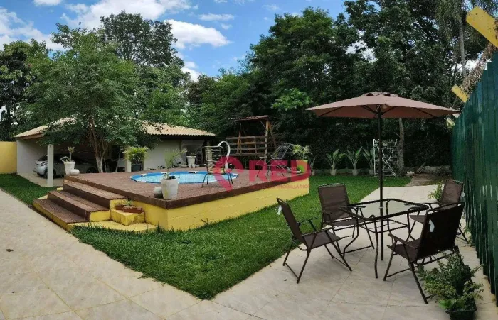 Chácara com 4 dormitórios à venda, 800 m² por R$ 795.000,00 - Condomínio Aquarius - Araçoi