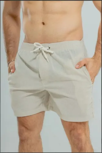 Shorts masculino mauricinho em linho do P ao GG