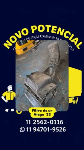 FILTRO DE AR ATEGO 3033