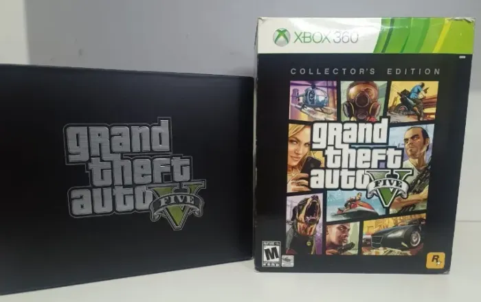 Gta V Collectors Edition Xbox 360 | Completa E Original