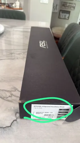 Guidão Integrado Bontrager Rsl Mtb Trek 65km De Uso