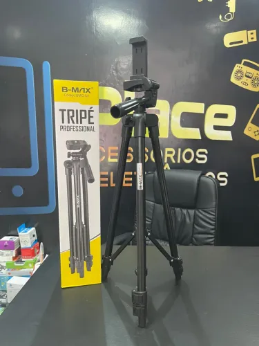 Tripé Profissional B-MAX BMG-69 1.30m - Fazemos Entregas 
