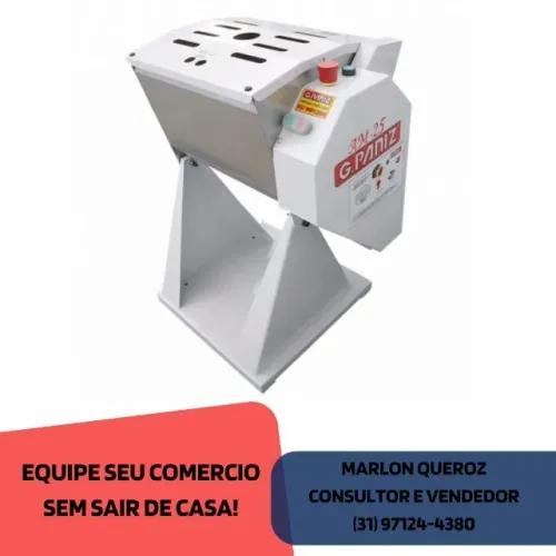 Amassadeira Basculante 25KG G.-Paniz 220v